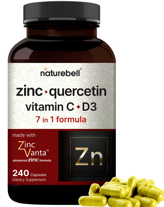 Hero image of NatureBell Zinc Quercetin 240 capsules