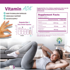 Vitamin A 5000 IU in NatureGenX ADK