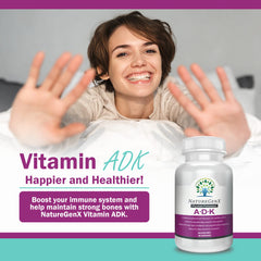 Vitamin K2 (MK-7) 500 mcg in NatureGenX ADK