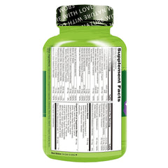 60 vegan capsules per bottle