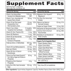 Vitamin D3 from lichen in Naturelo multivitamin