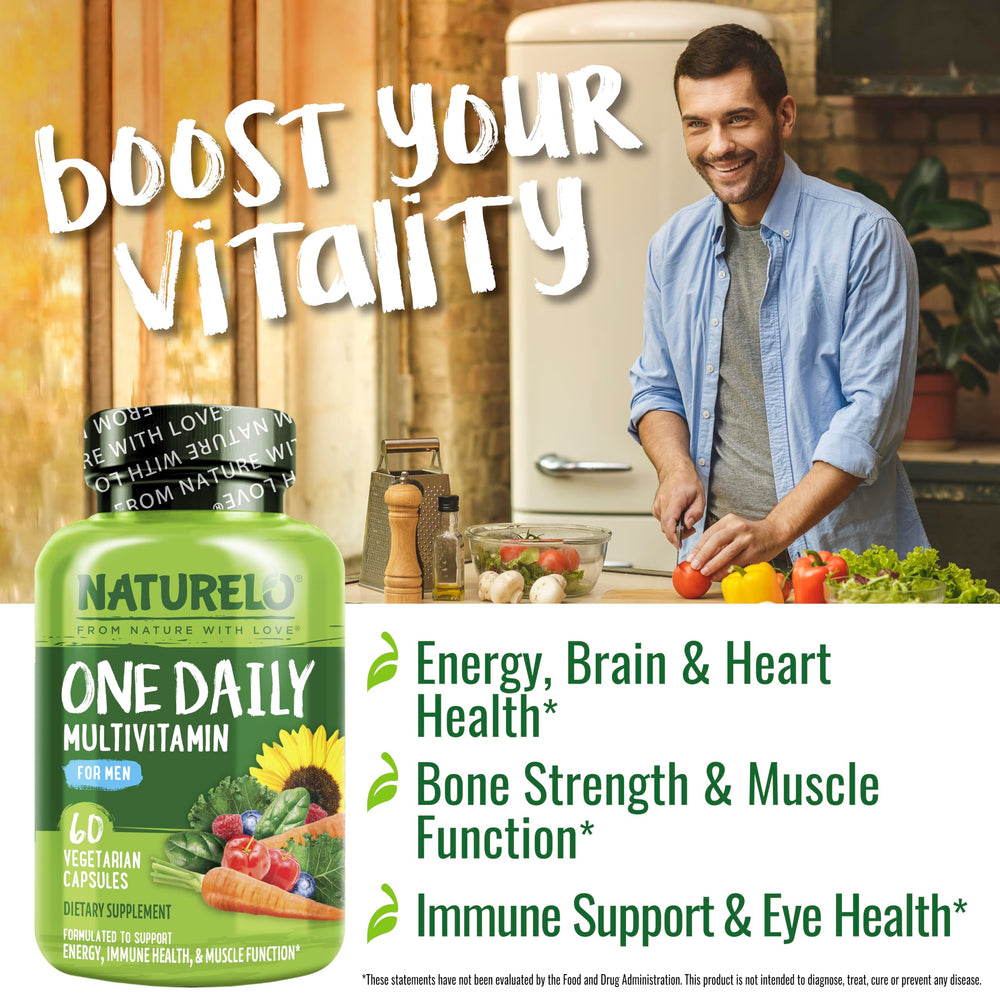 Chelated minerals zinc and selenium in Naturelo multivitamin