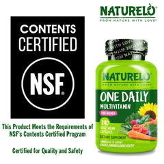 NATURELO One Daily Multivitamin for Women vitamin D3 from lichen detail.