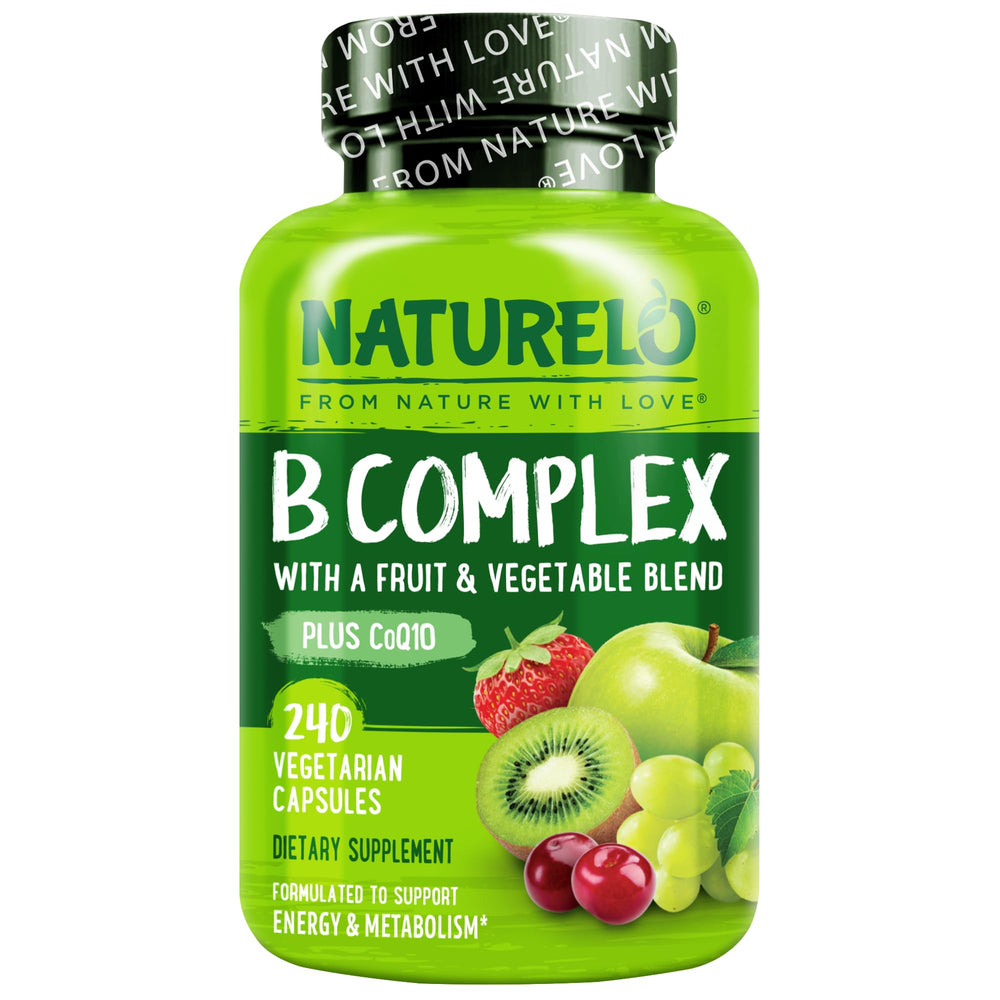 Naturelo Vitamin B Complex 240 Capsules bottle