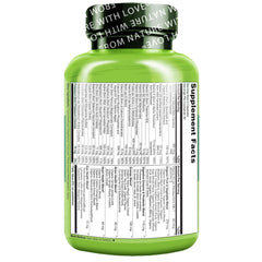 Naturelo bottle on countertop conveys convenience for daily wellness routine