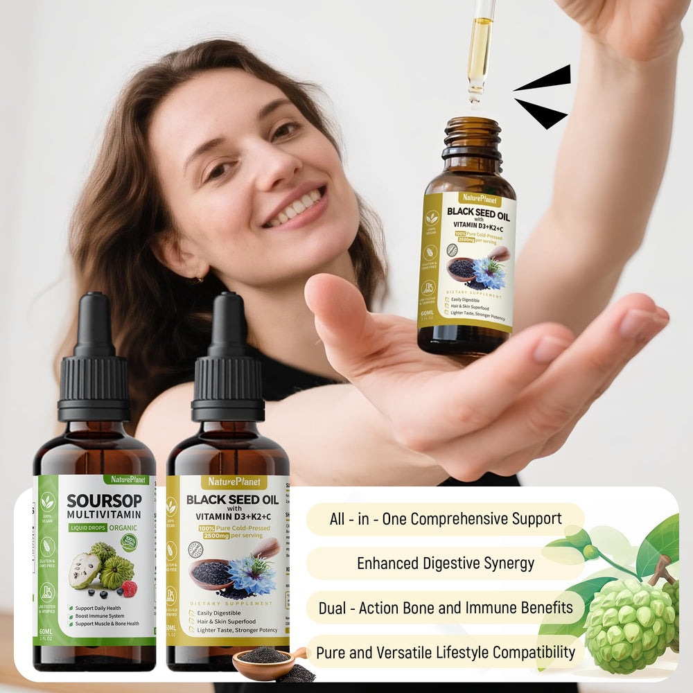 Soursop fruit extract 500mg (10:1) in bitters bottle