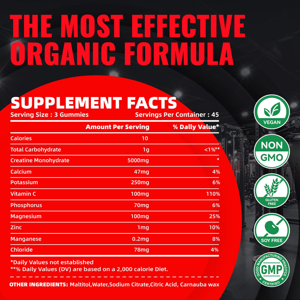 Vegan, gelatin-free, sugar-free label on bottle