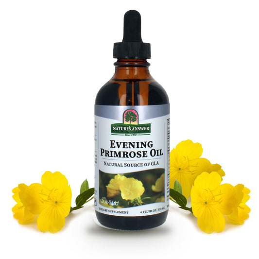 Nature's Answer Evening Primrose Oil 4oz bottle front view