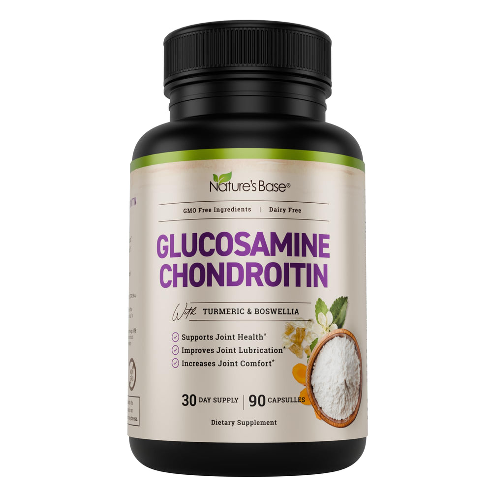 Nature's Base Glucosamine Chondroitin MSM Collagen 90 capsules product hero image