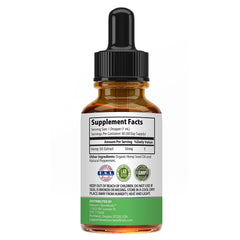 NATURE'S BENEFICIALS organic hemp seed oil blend for enhanced absorption