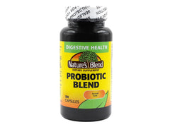 Nature's Blend Probiotic Blend 2 Million CFU 100 Capsules White bottle