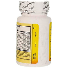 Nutrition information on Nature's Blend Stress Formula label