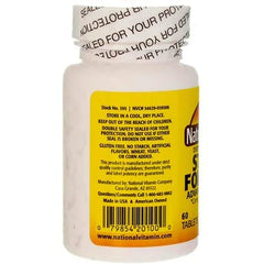 Front view of Nature's Blend Stress Formula 60 tabs bottle