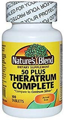 Nature's Blend Theratrum Complete 50 Plus with Lutein and Lycopene - 100 Tablets