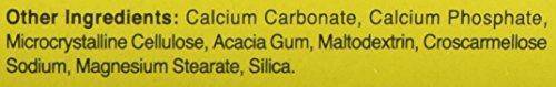 Supplement facts panel for Nature's Blend Vitamin B12 1000 mcg, 50 tabs