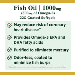 Cholesterol-free fish oil supplement