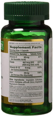 Bottle of Nature's Bounty Gentle Iron 28 mg with packaging