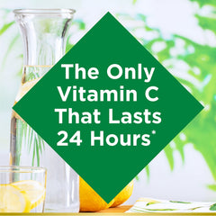 Nature's Bounty Immune 24 Hour+ bottle back label
