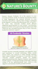Close-up of 140 probiotic capsules in bottle