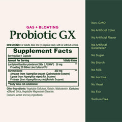 Close-up of Nature's Bounty Probiotic GX capsule