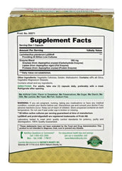 Nature's Bounty Probiotic GX label with product details