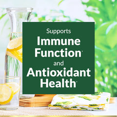 Front label of Nature's Bounty Zinc 50 mg Caplets – Unflavored