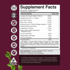 Nature's Craft Advanced Kidney Cleanse capsules close-up emphasizing kidney health capsules.