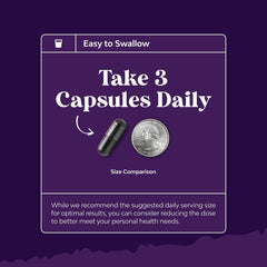 GMP-compliant, USA-made charcoal detox capsules label