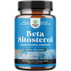 Bottle label of Natures Craft Plant Sterols Complex