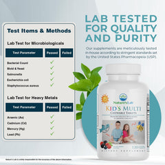 Delicious natural mixed berry flavor chewables with no artificial colors or flavors