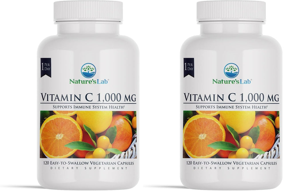 Nature's Lab Vitamin C 1000mg bottle showing packaging