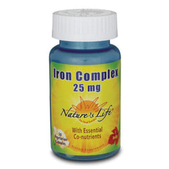 Nature's Life Iron Complex bottle – 50 count