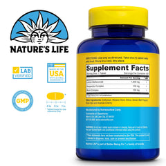 Close-up of Nature's Life Lemon Bioflavonoids bottle