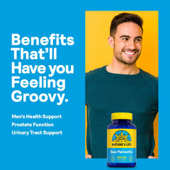 Front packaging showing Prostate Support label