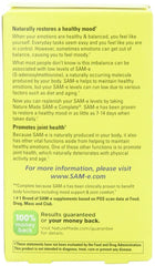 Close-up of 400 mg Sam-e tablets