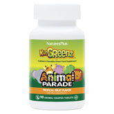 Natures Plus Animal Parade KidGreenz 90 animal-shaped chewables – main product image