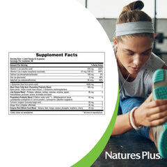 Ginger and turmeric highlighted in the powder formula