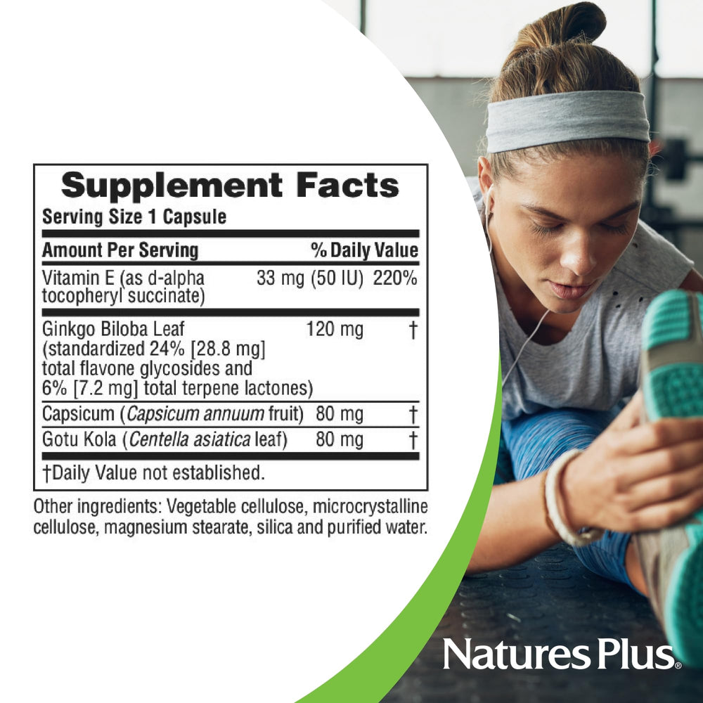 Vegan capsules for Gingko-Combo