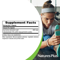 Front view of Natures Plus Herbal Actives packaging with 60 vegan capsules