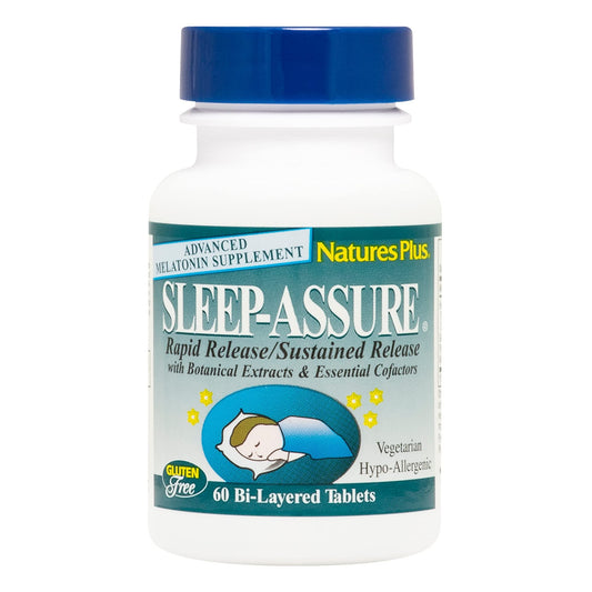 Natures Plus Melatonin 3 mg rapid and sustained release capsules