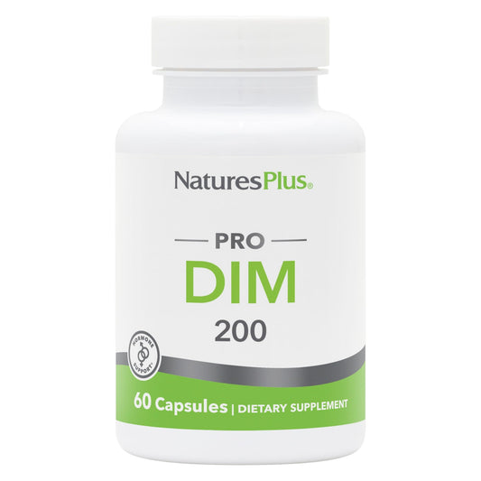Natures Plus PRO DIM 200 mg bottle – 60 capsules