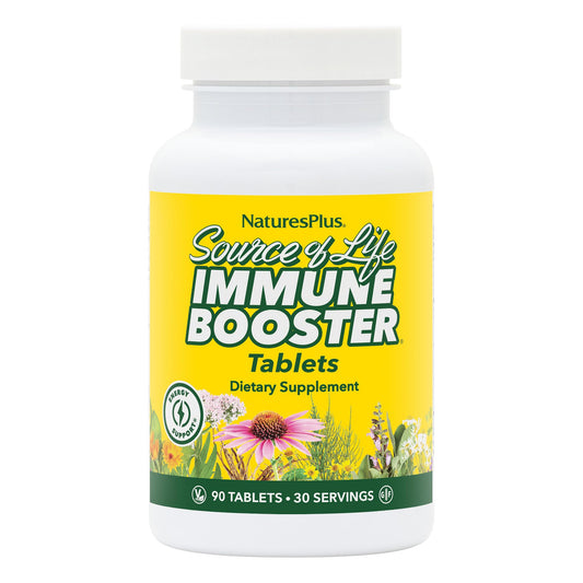 Nature's Plus Source of Life Immune Booster bottle front view