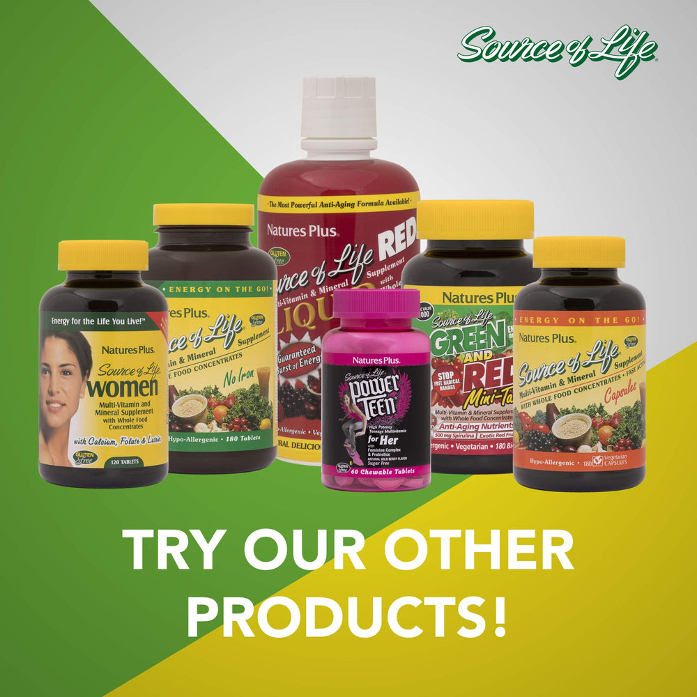 Lifestyle image featuring a healthy woman with the multivitamin bottle