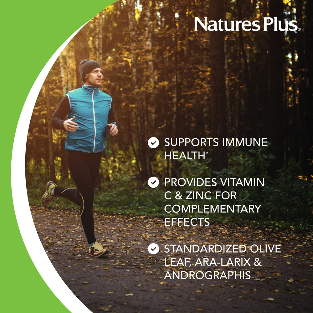Vitamin C and Zinc featured on Tri Immune packaging
