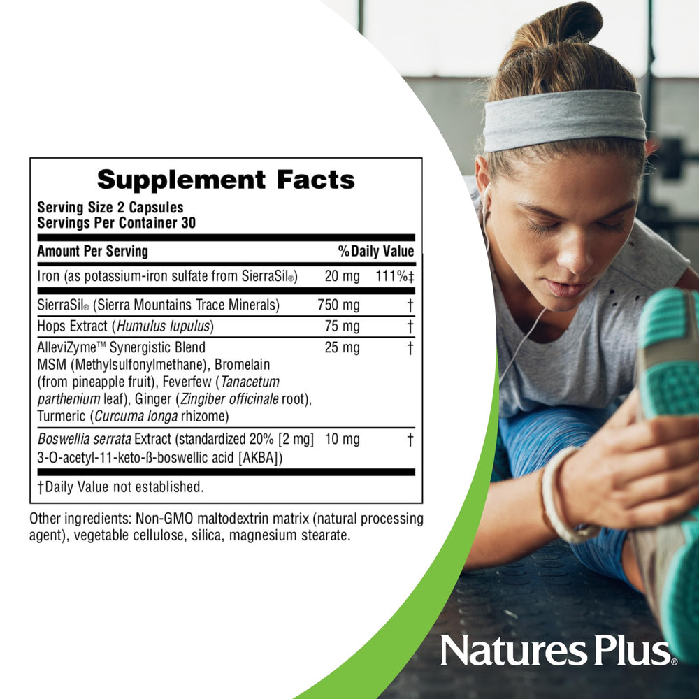Natures Plus Ultra bottle with 60 vegetarian capsules
