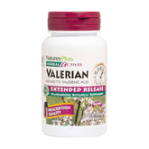 Bottle of Natures Plus Valerian Extended Release tablets 600 mg