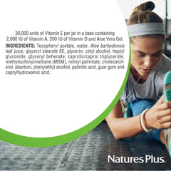 Label indicating vegan, paraben-free and clean formulation