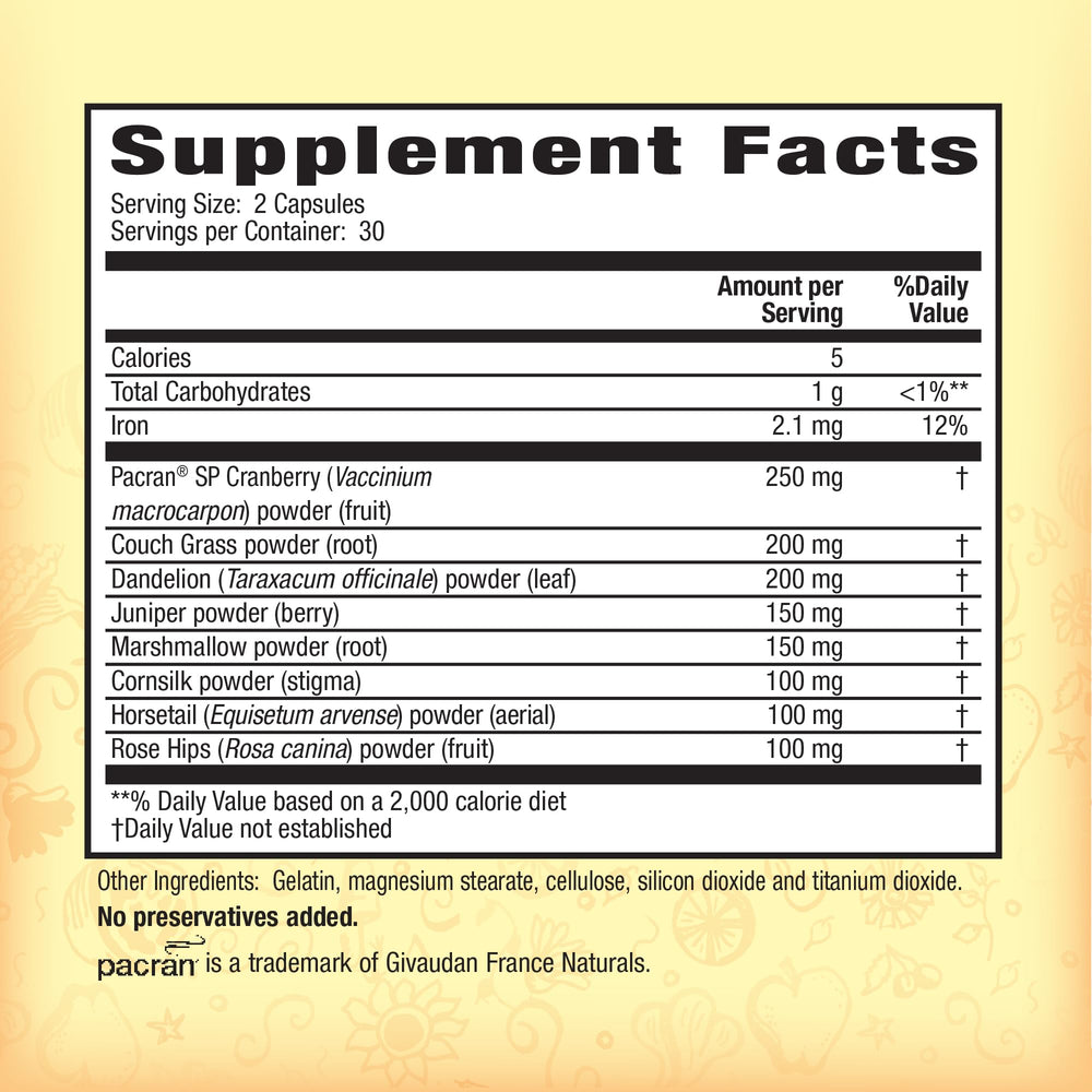 Close-up of cranberry extract used in Urinary Flush & Support