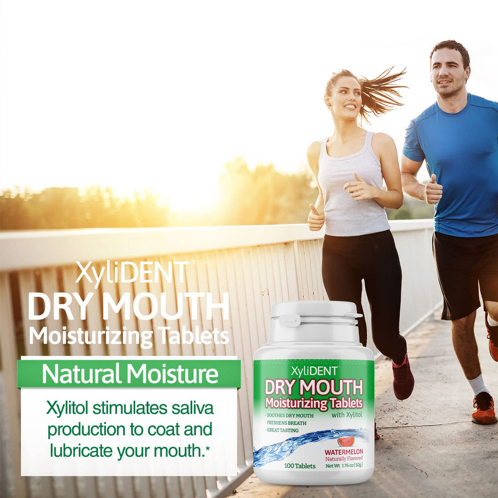 100-count Nature's Stance XyliDENT packaging and tablets