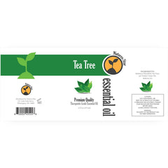 Diffuser with tea tree oil blend for aromatherapy